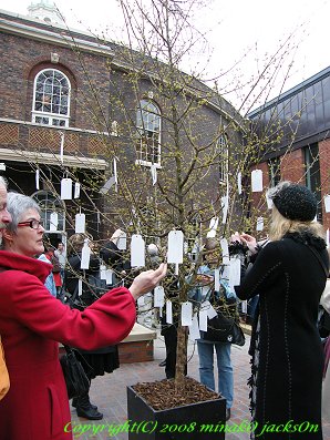 Yoko Ono; Wish Tree for Bluecoat