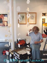 Instalation work by Jayne Hannay