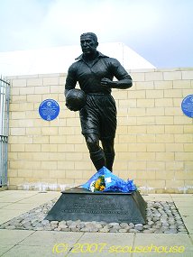 Dixie Dean at Goodison